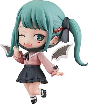 【中古】ねんどろいど キャラクター ボーカル シリーズ01 初音ミク 初音ミク ヴァンパイア Ver. ノンスケール プラスチック製 塗装済み可動フィギュア画像