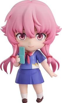 【中古】ねんどろいど 未来日記 我妻由乃 ノンスケール プラスチック製 塗装済み可動フィギュア画像