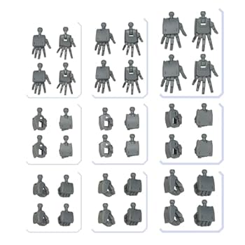 【中古】BANDAI SPIRITS(バンダイスピリッツ) オプションパーツセット ガンプラ 03 (ビルドハンズ 角型) 色分け済みプラモデル