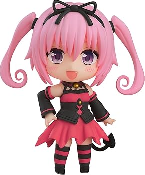 【中古】ねんどろいど To LOVEる とらぶる ダークネス ナナ アスタ デビルーク ノンスケール プラスチック製 塗装済み可動フィギュア