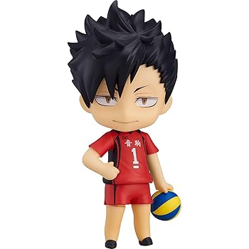 【中古】ねんどろいど ハイキュー!! 黒尾鉄朗 ノンスケール プラスチック製 塗装済み可動フィギュア 二次再販分
