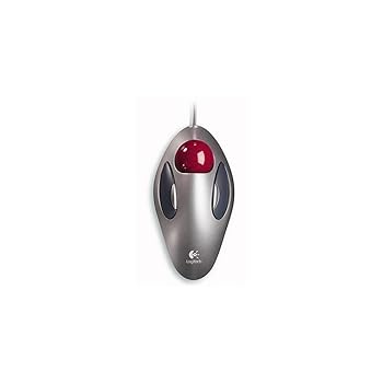 【中古】Logitech 光学トラックボール マーブルマウス｜スカーレット2021