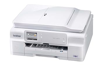 【中古】brother A4インクジェットプリンター複合機/白モデル/10/12ipm/両面印刷/有線・無線LAN/ADF DCP-J957N-W｜スカーレット2021