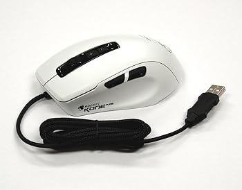 【中古】ROCCAT Kone Pure Optical White Edition,Bulk(バルク包装)正規保証品 ROC-11-716-B-AS
