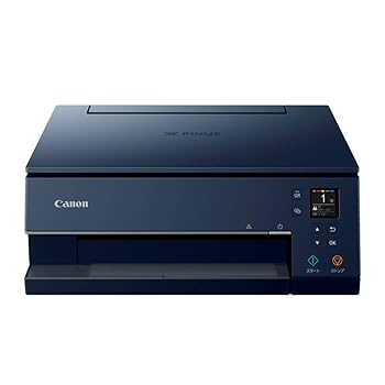 【中古】Canon プリンター A4インクジェット複合機 PIXUS TS7430 ネイビー 2020年モデル テレワーク向け 普通 21,362円