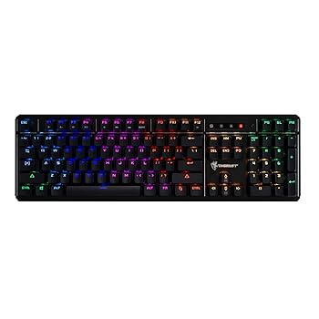 【中古】Digifast LK42 力学的RGBゲーミングキーボード｜超雨合羽｜オレンジ色軸｜光軸科学技術を積み上げる｜1680万rgb色｜リストレスト付き添い人