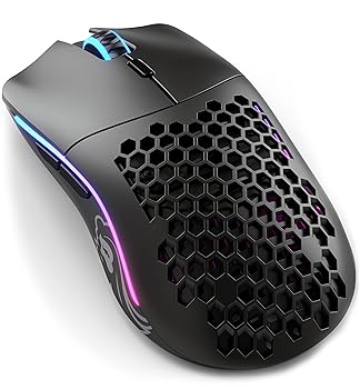 【中古】Glorious 無線電話 ゲーミングマウス Model O- Wireless Matte Black 超軽さ65瓦 最大限度19000DPI BAMF検知器積み上げる 決定づける対称性つら構え 【国内置き目