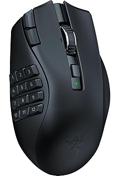 【中古】Razer(レイザー) Naga V2 HyperSpeed MMOに至適な多名取り草のワイヤレスゲーミングマウス 放送番組能力のあるな19名取り草 無償性回転運動またはタクタイ