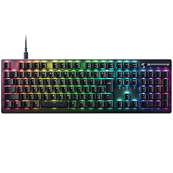 【中古】Razer レイザー DeathStalker V2 JP Clicky Optical Switch ゲームや仕事に最適な高速性と応答性が得られすっきりとした歯切れの良い打鍵感の有 24,107円