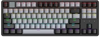【中古】IROK NA87 V4シャフト ゲーミングキーボード メカニカルキーボード TKL テンキーレス 80% 英語配列 有線 ホットスワップ対応 RGB メカニカル 固