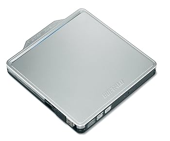 【中古】BUFFALO 再生ソフト付き USB2.0用 ポータブルDVDドライブ DVSM-PCS58U2-SV