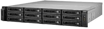 【中古】QNAP(キューナップ) Systems Inc. TurboNAS TS-EC1279U-RP 12TB(1TB×12 Enterprise Value HDD搭載モデル) TSEC1279URP-12C