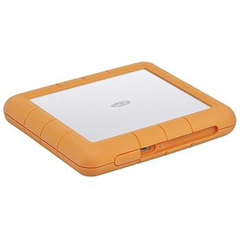 【中古】LaCie ラシー ポータブルHDD ハードディスク 8TB Rugged RAID Pro USB-C Mac/iPad/Windows対応 [ 耐落下性 耐衝撃性 耐雨性 ] 外付けHDD 国内正