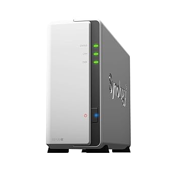 【中古】Synology NASキット 1ベイ DS120j デュアルコアCPU 512MBメモリ搭載 ライトユーザー向け 国内正規代理店品 電話サポート対応品 DiskStation｜スカーレット2021 22,867円