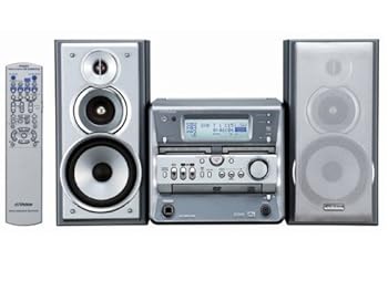 【中古】［非常に良い］JVCケンウッド ビクター マイクロコンポーネントDVD/MDシステム グレー UX-WD70-H