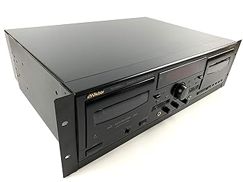 【中古】［非常に良い］JVCケンウッド ビクター 業務用ダブルカセットデッキ TD-W603MK3