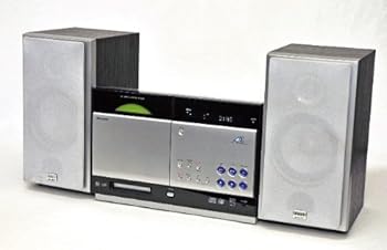 【中古】［非常に良い］SHARP　シャープ　SD-CX8-B ブラック　1ビットデジタルシステム　（CD/MDコンポ/1bit）（本体SD-CX8-BとスピーカーSD-CX8-Bのセット）