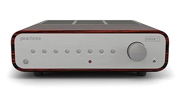 【中古】［人並み外れたに好いたらしい］Peachtree Audio nova150 取り入れるアンプリファイアー DAC付き添い人 (グロス エボニー モカ)