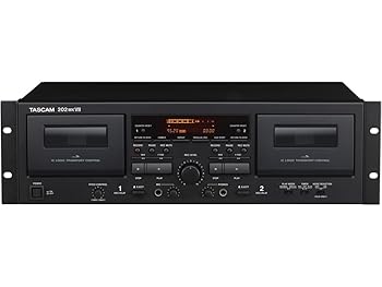【中古】［非常に良い］TASCAM 202MKVII ダブルカセットデッキその他