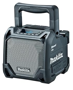 【中古】マキタ(Makita) 充電式スピーカー(黒) USBメモリ対応・液晶パネル付 MR202B|スカーレット2021