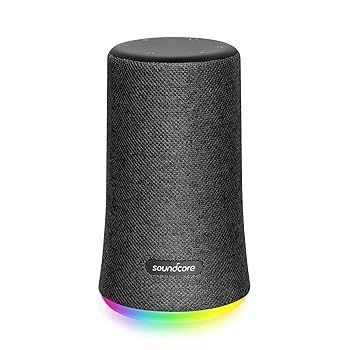 【中古】［人並み外れたに好いたらしい］【第2時人】 Anker Soundcore Flare Mini Bluetooth 金棒引き 雨合羽 重低音部 360°音声 10W最終生産物 大音の大きさ ステレオペアリング IPX7 (白いこと