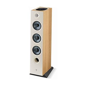 【中古】Focal Chora 826-D 3-Way Bass Reflex フロアスタンディング スピーカー 点火装置白木 単品売りわたす