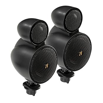 【中古】［人並み外れたに似つかわしい］Kicker 47KSMT2504 KSMT250 デュアルポッドコンポーネントシステム、2.5インチミッドと1インチツイーター付き添い人、4オーム。