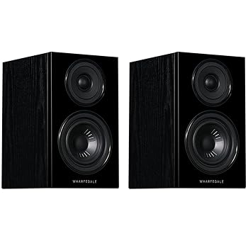 【中古】［人並み外れたに好いたらしい］Wharfedale（ワーフェデール）ブックシェルフスピーカー DIAMOND12.0（ありの実） (黒いこと)