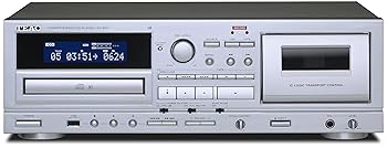 【中古】［非常に良い］TEAC(ティアック) AD-850-SE/S カセットデッキ/CDプレーヤー USBメモリ録音・再生 マイク入力 テープ ダビング エコー カラオケ デジタル化 mp3 60,847円