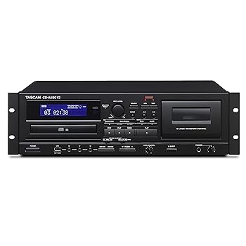 【中古】TASCAM(タスカム) CD-A580 v2 業務用カセットレコーダー CDプレーヤー USBメモリーレコーダー ダビング アーカイブ カラオケ 宴会場 カセットピ