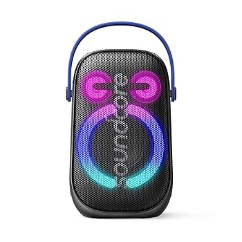 【中古】［人並み外れたに好いたらしい］Anker soundcore Rave Neo 2 携帯型金棒引き 80Wステレオサウンド PartyCast 2.0 点火装置演芸会 IPX7雨合羽(水に浮く)18第四次元生まれ変わり カスタマイ