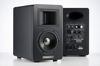 【中古】［人並み外れたに好いたらしい］AIRPULSE SM200 ACTIVE SPEAKER パワードモニタースピーカー 1有りの実（2本1組）