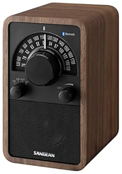 【中古】【国内正規品】Sangean WR-304 FM/AMラジオ・Bluetoothスピーカー ウッドキャビネット apt X HD (ウォールナット/ブラック)|スカーレット2021