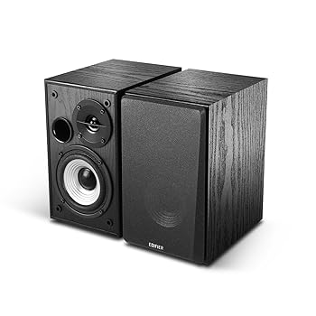 【中古】Edifier R990BT 2ch スピーカー Bluetooth 5.4 最大24W出力 3つの入力系統(RCA/AUX/Bluetooth) アンプ内蔵 専用アプリ カスタマイズ可能なイコラ｜スカーレット2021