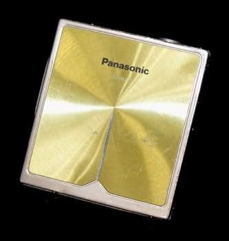 【中古】［人並み外れたに好いたらしい］Panasonic パナソニック SJ-MJ95-N ゴールド 携帯型MD電気蓄音機 MDLP相応う （MD生まれ変わり専用機/MDウォークマン）