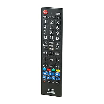 【中古】［非常に良い］エルパ (ELPA) テレビリモコンパナソニック 動作距離:約7m 電池持続時間約12ヶ月 RC-TV009PA