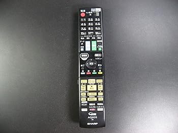 【中古】［非常に良い］シャープ ブルーレイリモコン GB160PA