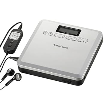 【中古】［非常に良い］オーム電機 AudioComm ポータブルCDプレーヤー MP3対応 CDP-400N 03-7240 OHM
