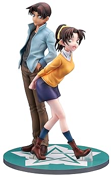 【中古】フリュー 名探偵コナン 服部平次 & 遠山和葉 1/7スケール PVC製 塗装済み 完成品 フィギュア