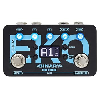 【中古】Hotone Binary EKOディレイペダル|スカーレット2021