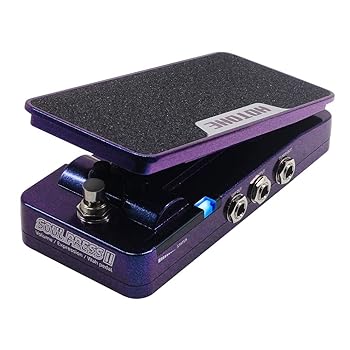 【中古】Hotone Wah アクティブボリューム パッシブ エクスプレッション ギター エフェクトペダル 切替可能 ソウルプレス II 4 in 1 可視ギターエフェク｜スカーレット2021