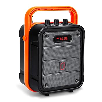 【中古】JYX スピーカーセット 拡声器 Bluetooth 5.0対応 高低音強化機能搭載 充電式 ポータブル ホームパーティー、カラオケ、街頭スピーチ、会議 、学
