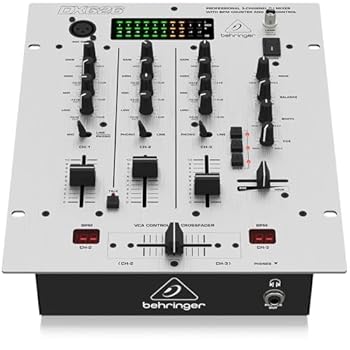 【中古】ベリンガー DJミキサー 3ch BPMカウンター PRO MIXER DX626｜スカーレット2021