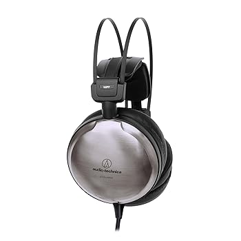 【中古】オーディオテクニカ ATH-A2000Z 受話器 有線 密閉型 チタニウムハウジング ハイレゾ音源相応う 有線テレビ 3m しろがね色