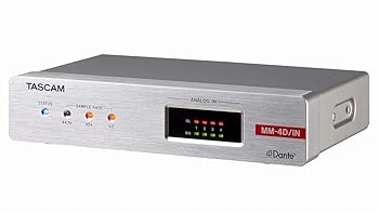 【中古】TASCAM MM-4D/IN-E DSPミキサー内蔵 4chマイク/ライン入力 Danteコンバーター タスカム｜スカーレット2021