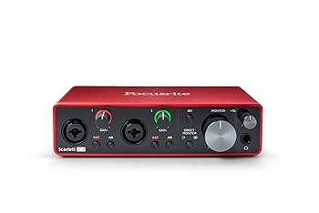 【中古】Focusrite フォーカスライト オーディオインターフェース 2イン/2アウト 24bit/192kHz Scarlett 2i2 (3rd Gen) 【国内正規品】｜スカーレット2021
