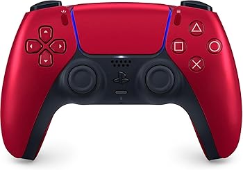 【中古】【純正品】DualSense ワイヤレスコントローラー ヴォルカニック レッド(CFI-ZCT1J07)