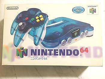【中古】NINTENDO64本体 クリアブルー｜スカーレット2021