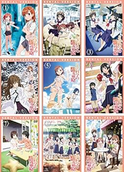 【中古】とある科学の超電磁砲 全8巻+OVA [レンタル落ち] 全9巻セット [マーケットプレイスDVDセット商品]