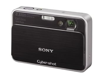 【中古】［非常に良い］SONY デジタルカメラ Cyber-Shot(サイバーショット)T2 ブラック DSC-T2-B